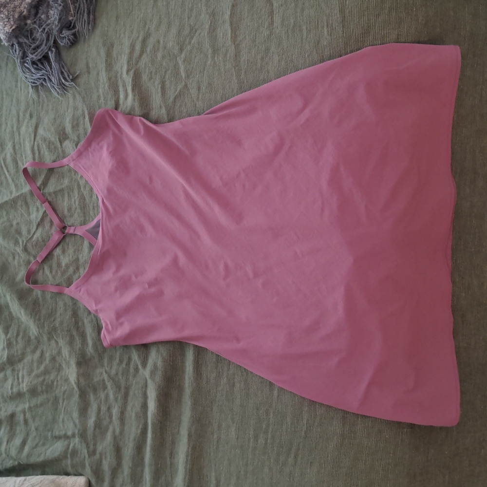 Outdoor voices the exercise dress size S in Pinot, a mauvey-purple